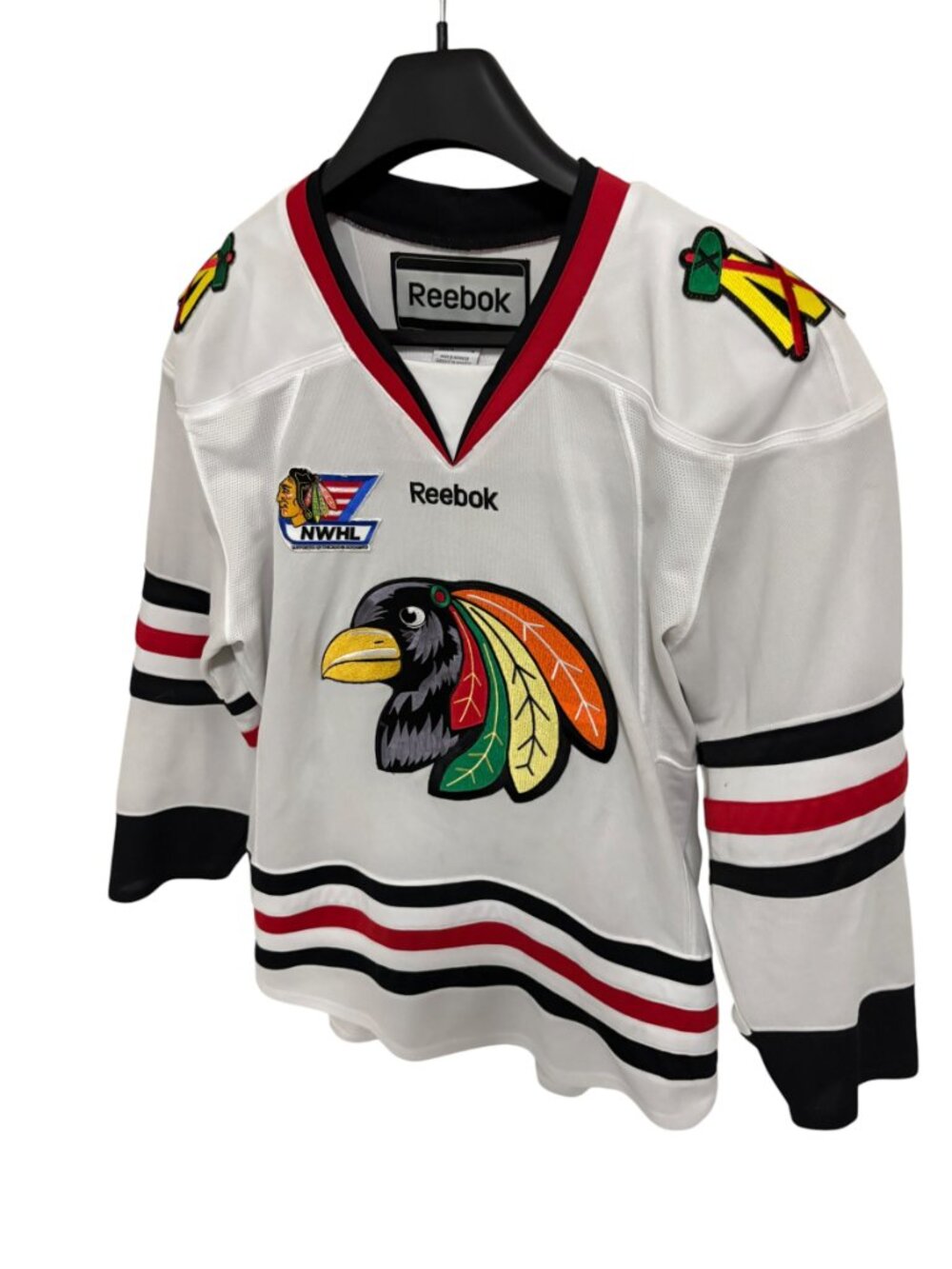 Reebok NWHL Blackbirds Hockey League Jersey #64 Doyle Size Medium - Picture 2 of 7
